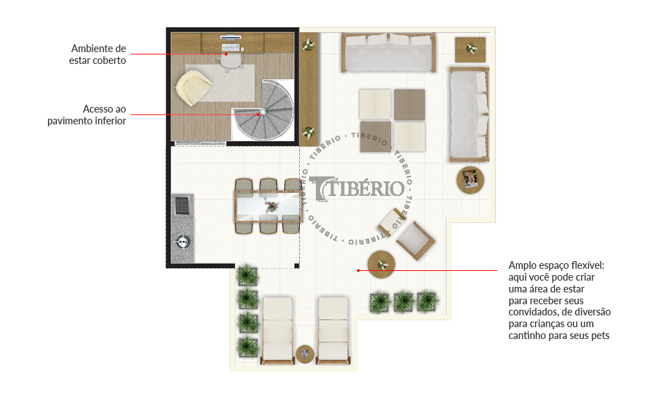 Apartamento à venda com 3 quartos, 140m² - Foto 3
