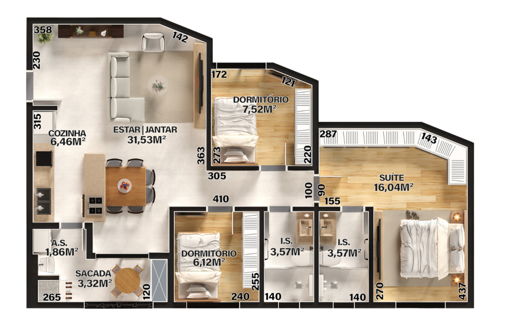 Apartamento à venda com 1 quarto, 46m² - Foto 37