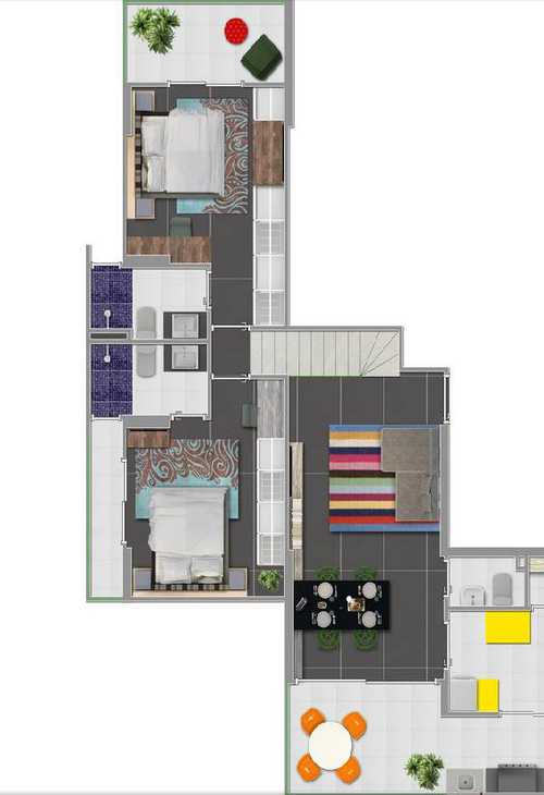 Apartamento à venda com 2 quartos, 113m² - Foto 4