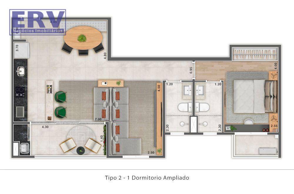 Apartamento à venda com 2 quartos, 66m² - Foto 57