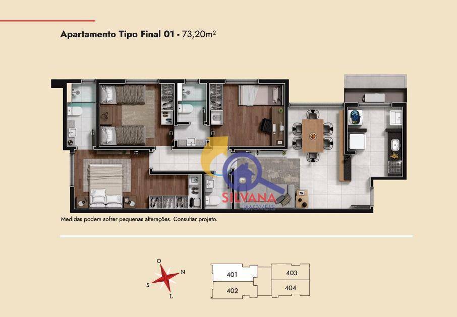 Apartamento à venda com 3 quartos, 97m² - Foto 15