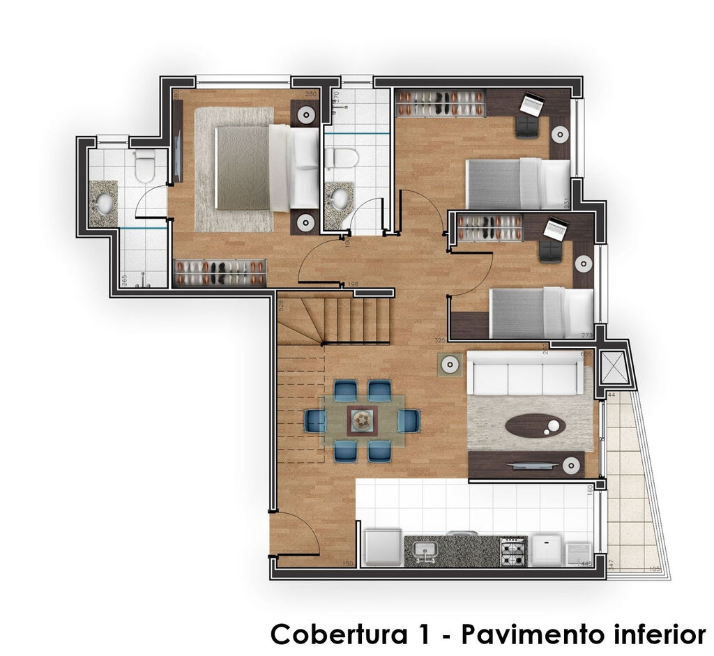 Apartamento à venda com 3 quartos, 7735m² - Foto 21