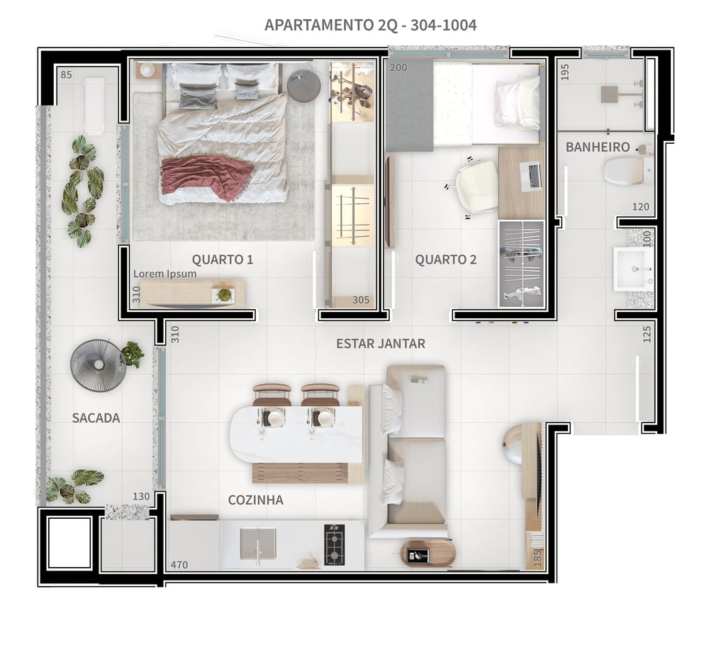 Apartamento à venda com 2 quartos, 4826m² - Foto 25