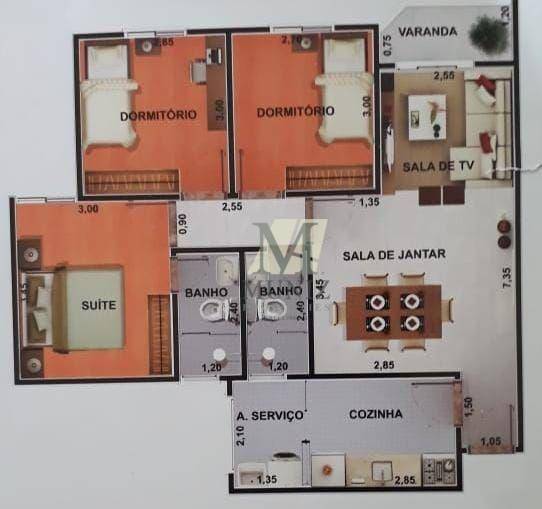 Apartamento à venda com 2 quartos, 61m² - Foto 32