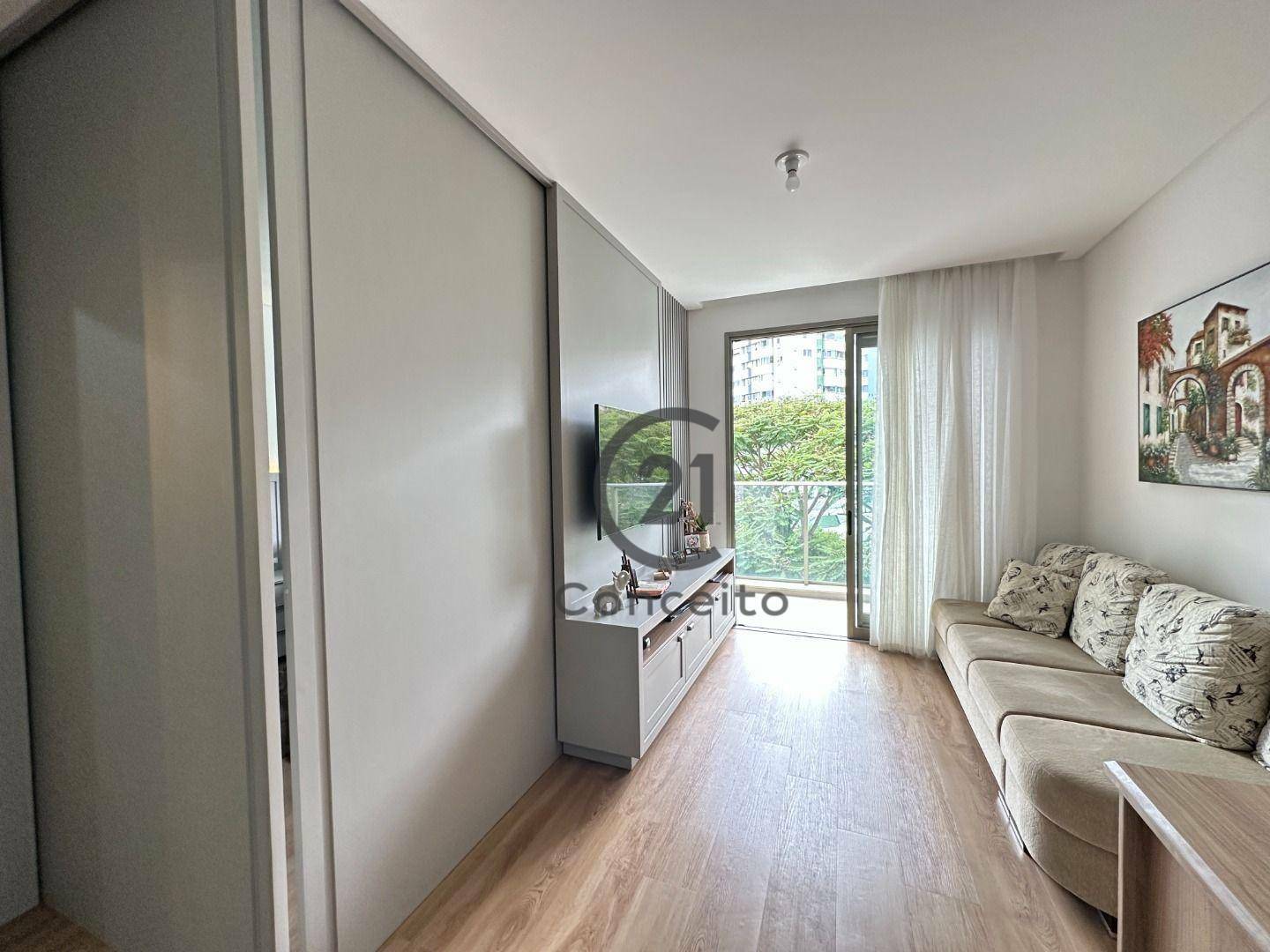Apartamento à venda com 1 quarto, 48m² - Foto 7