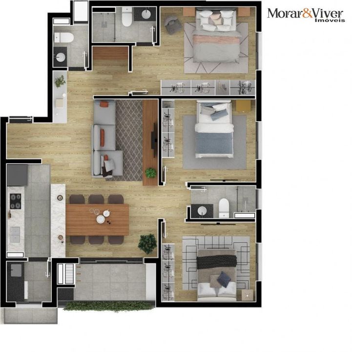 Apartamento à venda com 2 quartos, 58m² - Foto 18