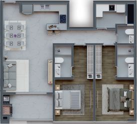 Apartamento à venda com 2 quartos, 85m² - Foto 14