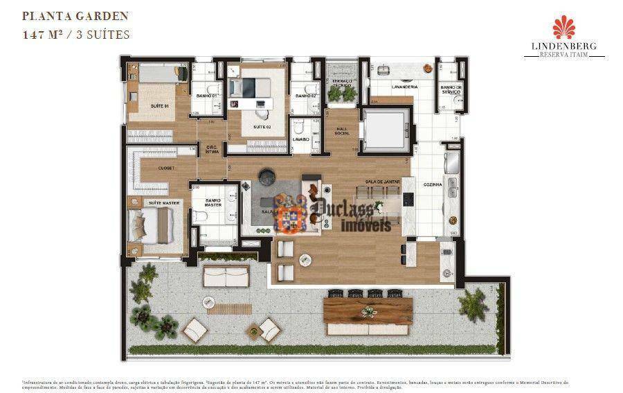 Apartamento à venda com 3 quartos, 147m² - Foto 29