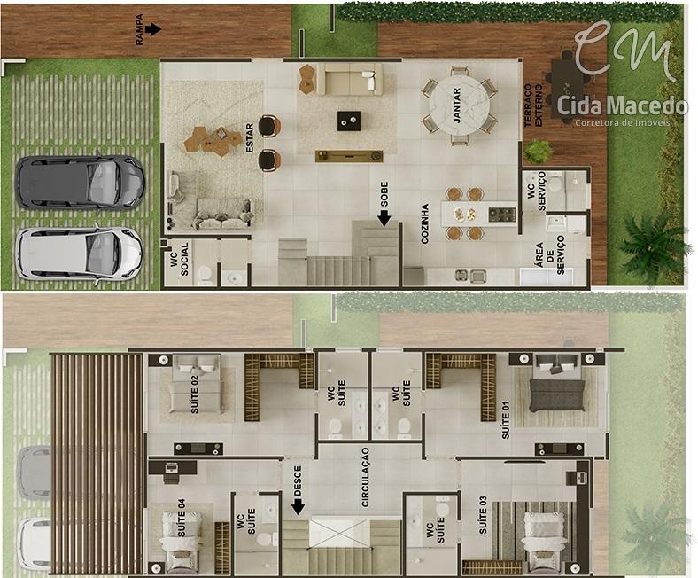 Casa de Condomínio à venda com 4 quartos, 205m² - Foto 26