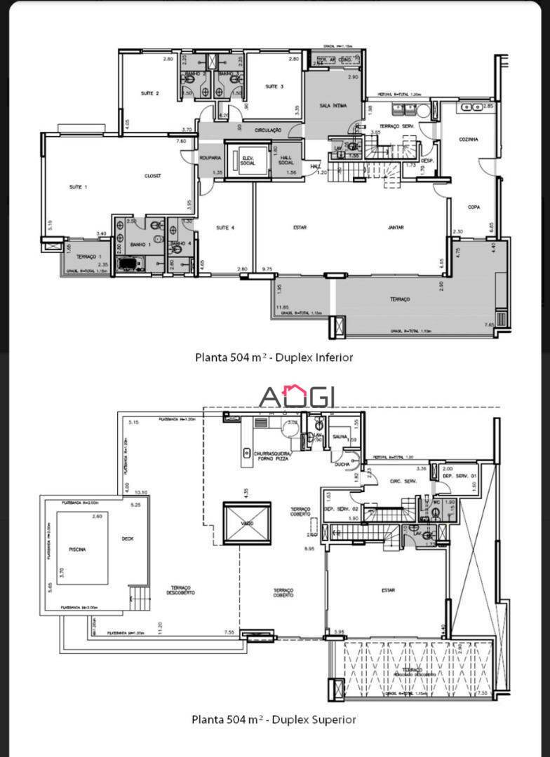 Cobertura à venda com 4 quartos, 504m² - Foto 2