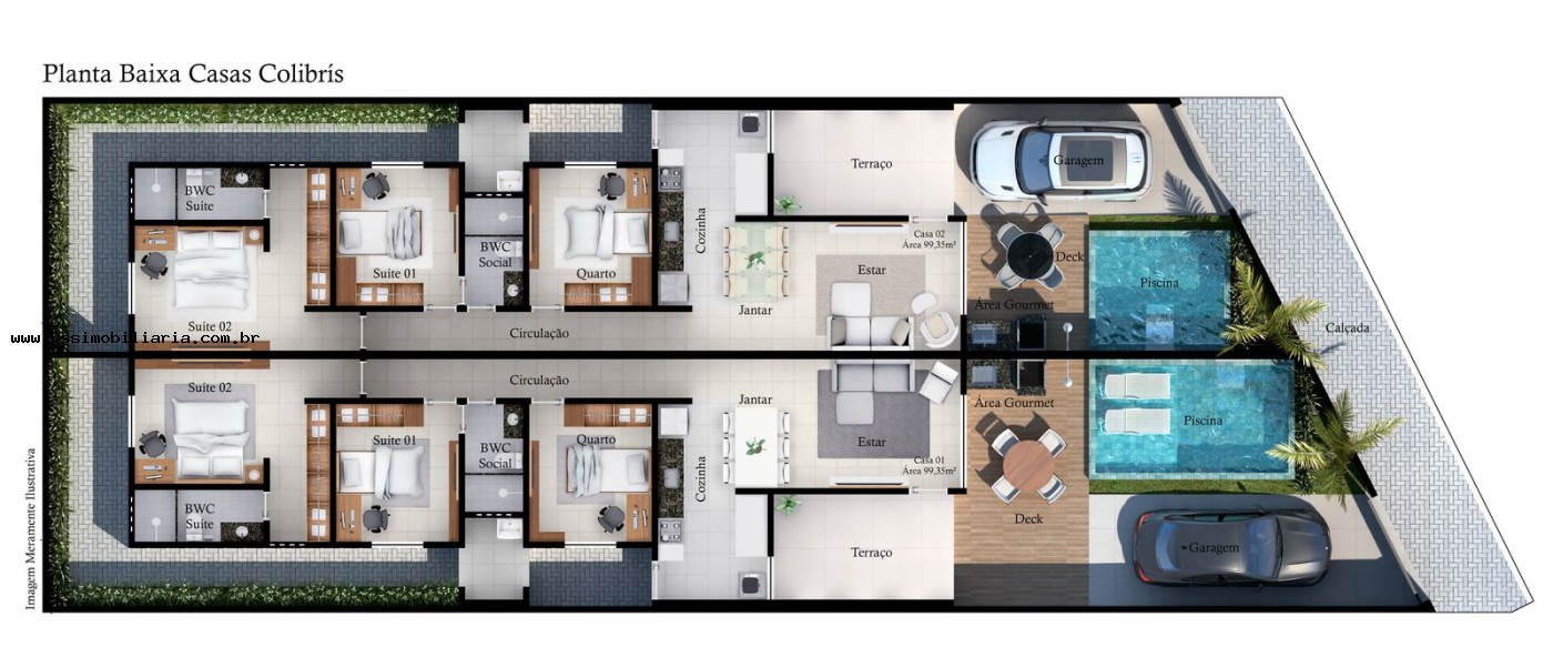 Casa à venda com 3 quartos, 211m² - Foto 2