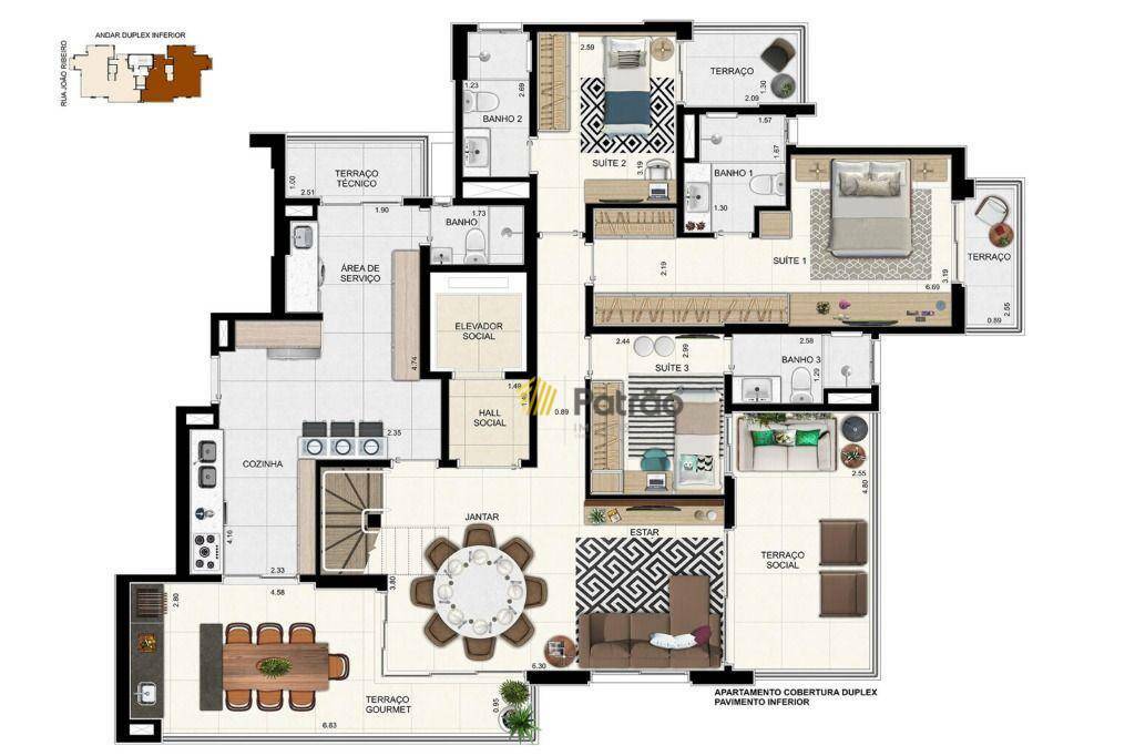 Cobertura à venda com 3 quartos, 323m² - Foto 52