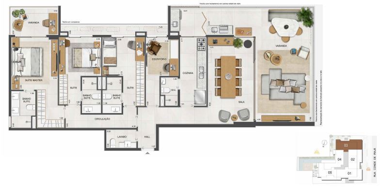 Apartamento à venda com 3 quartos, 15049m² - Foto 37