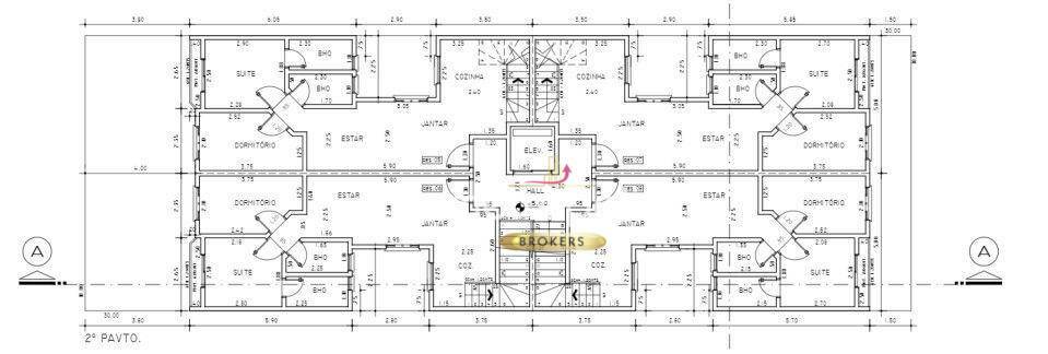 Apartamento à venda com 2 quartos, 52m² - Foto 4