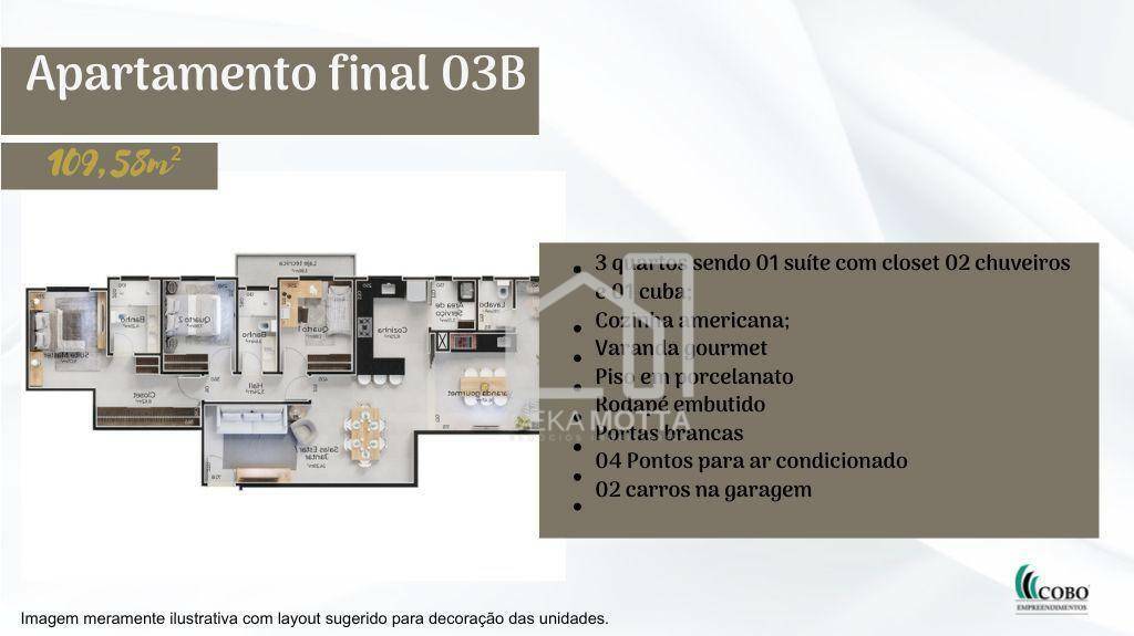 Apartamento à venda com 3 quartos, 100m² - Foto 24