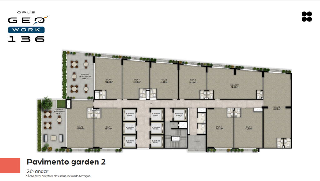 Sala-Conjunto, 83 m² - Foto 13