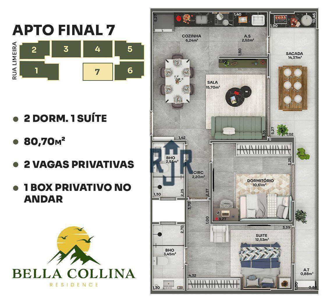 Apartamento à venda com 2 quartos, 80m² - Foto 32