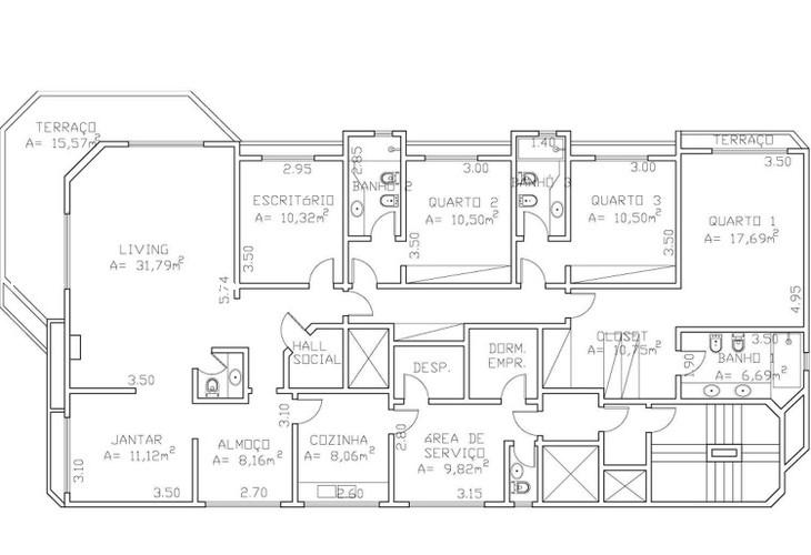 Apartamento à venda com 4 quartos, 220m² - Foto 21