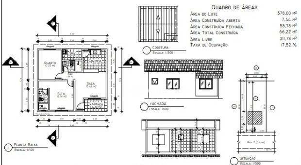 Casa à venda com 2 quartos, 66m² - Foto 1