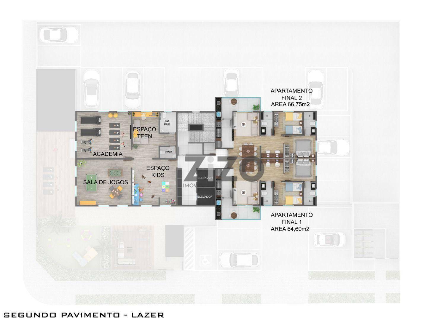 Apartamento à venda com 2 quartos, 66m² - Foto 17