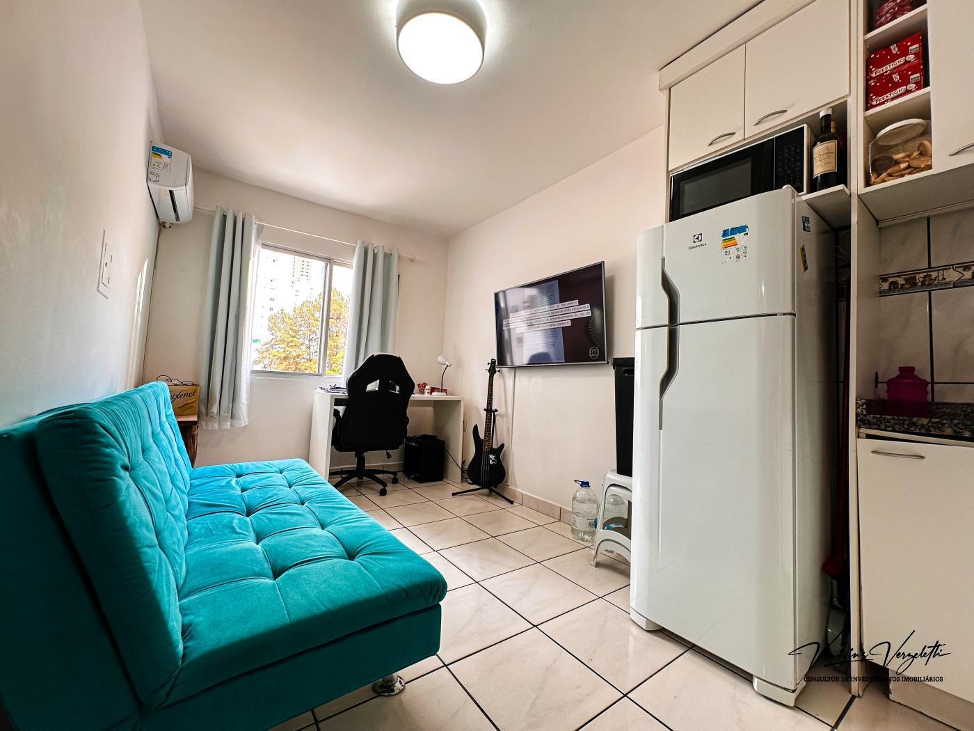 Apartamento à venda com 1 quarto, 39m² - Foto 3