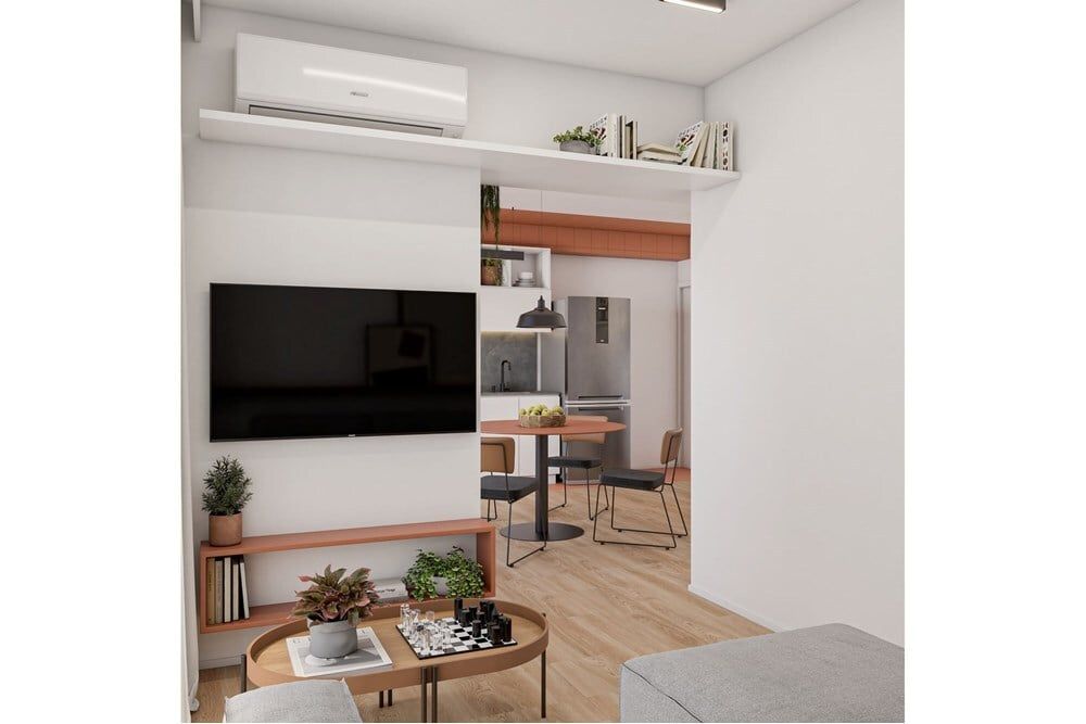 Apartamento à venda com 1 quarto, 47m² - Foto 7