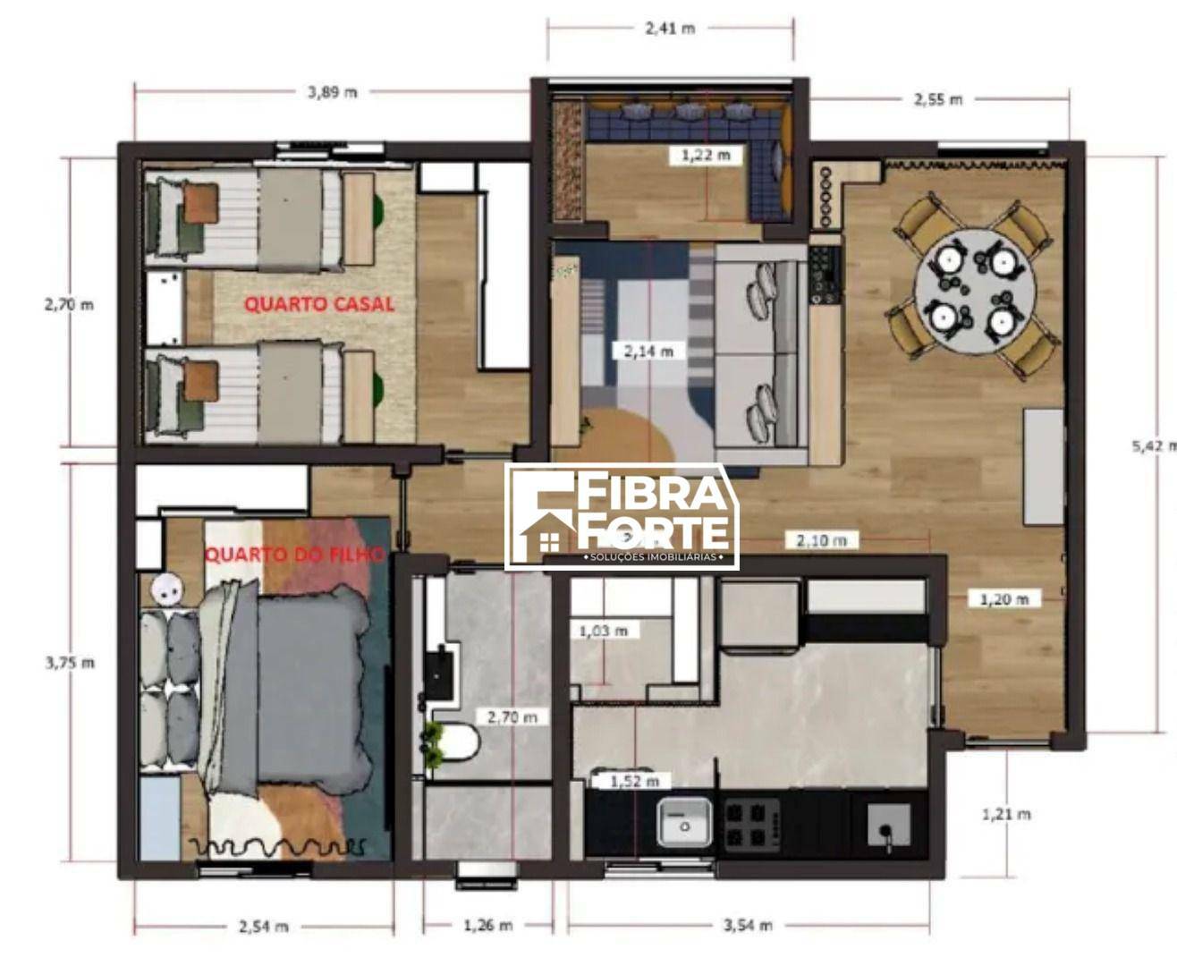 Apartamento à venda com 3 quartos, 77m² - Foto 21