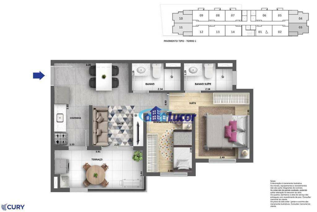 Apartamento à venda com 1 quarto, 34m² - Foto 30