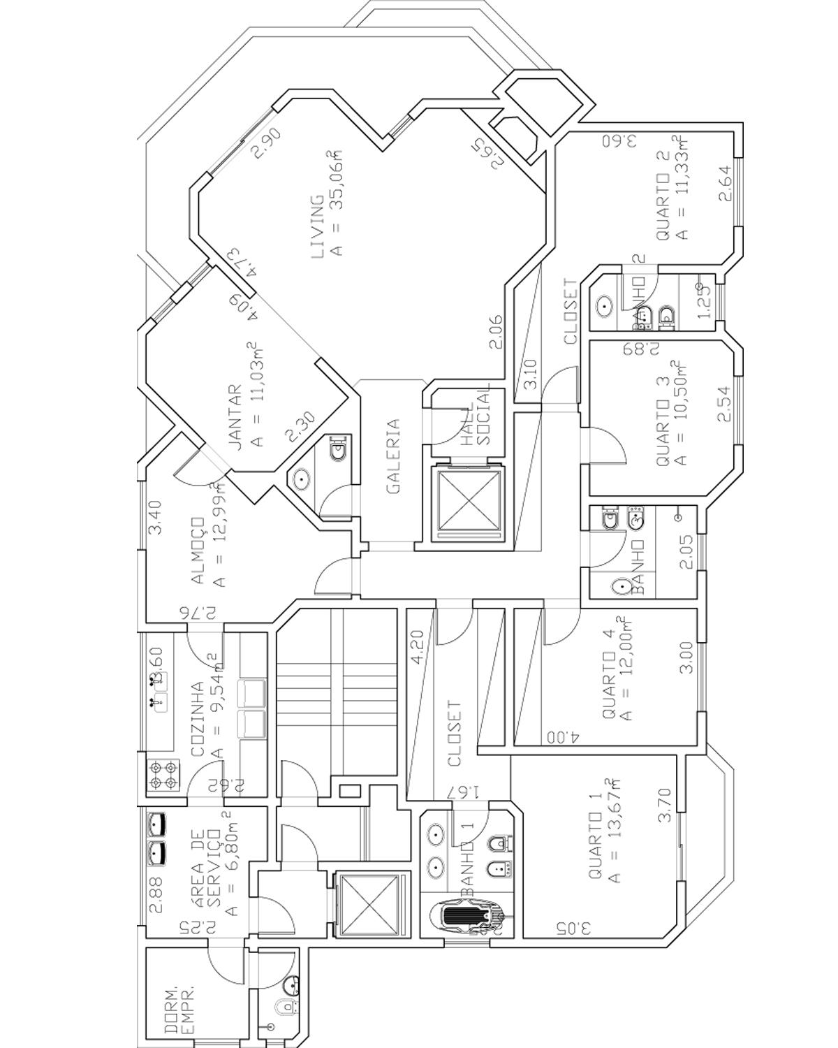 Apartamento à venda com 4 quartos, 220m² - Foto 5