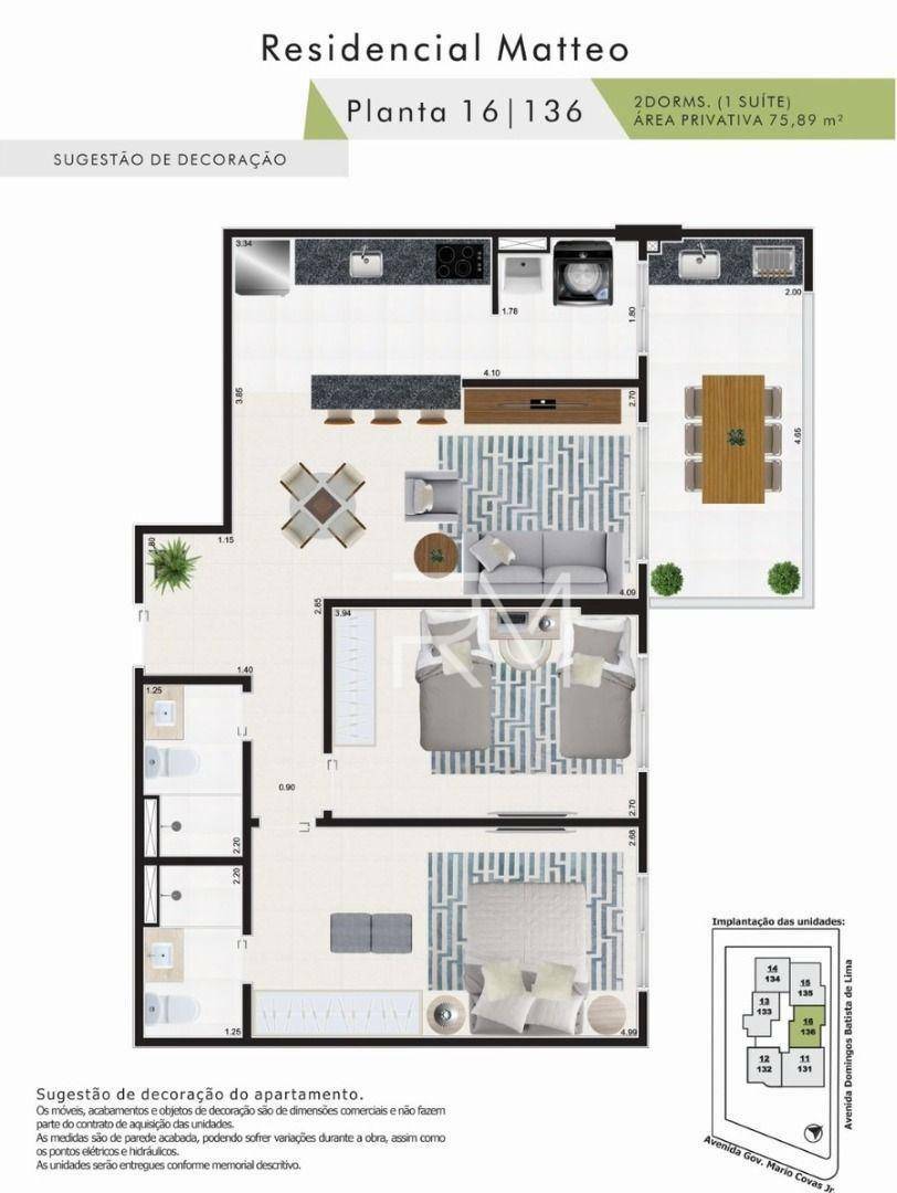 Apartamento à venda e aluguel com 3 quartos, 91m² - Foto 58