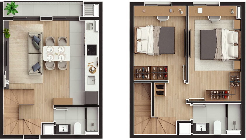 Apartamento à venda com 2 quartos, 63m² - Foto 29