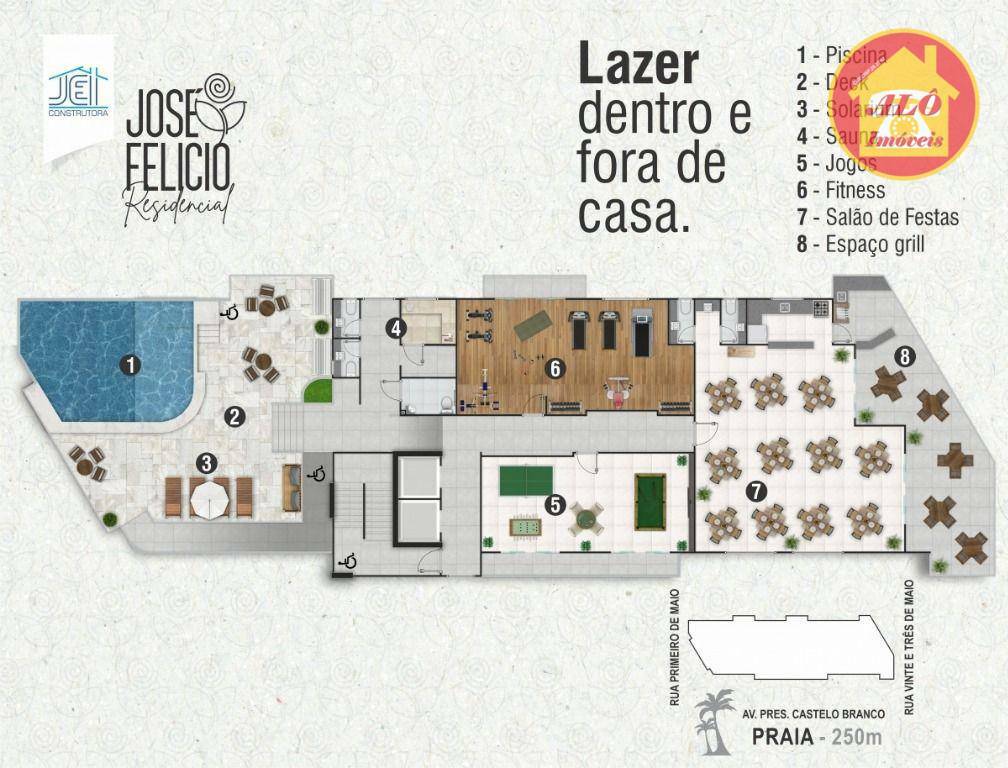 Apartamento à venda com 1 quarto, 46m² - Foto 26