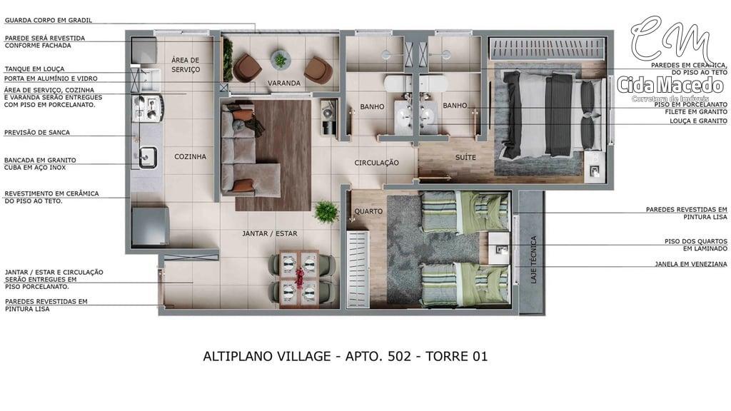 Apartamento à venda com 1 quarto, 82m² - Foto 12