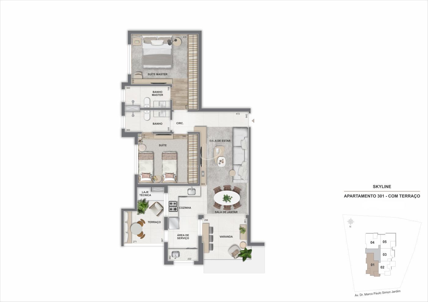 Apartamento à venda com 2 quartos, 91m² - Foto 27