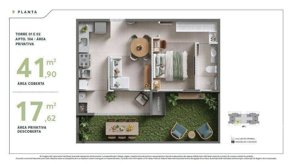 Apartamento à venda com 2 quartos, 51m² - Foto 23