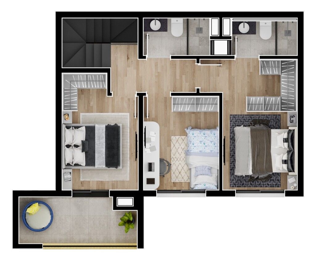 Apartamento à venda com 3 quartos, 90m² - Foto 26