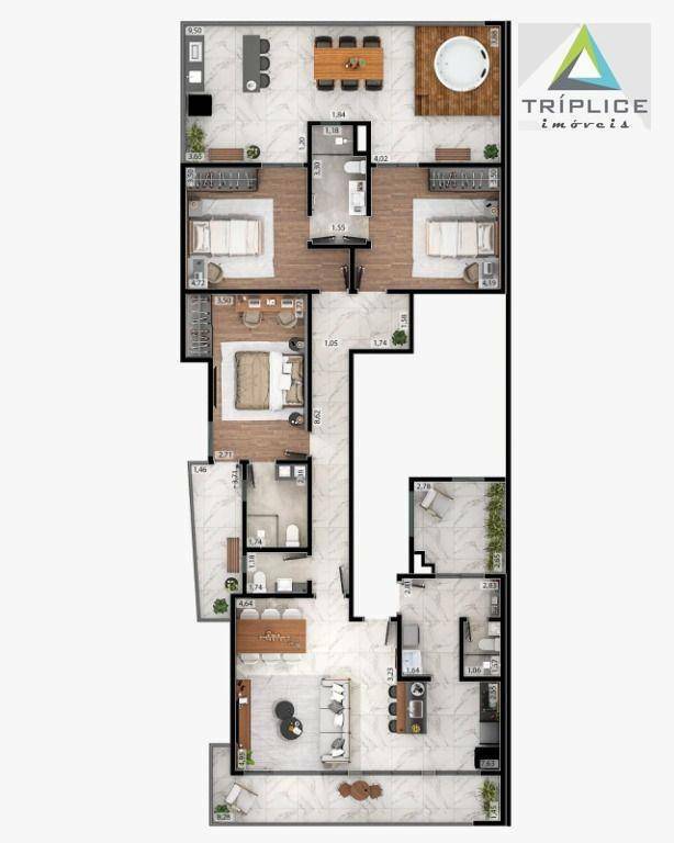 Cobertura, 3 quartos, 150 m² - Foto 25