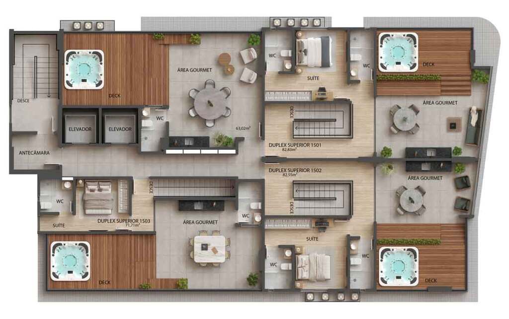 Apartamento à venda com 3 quartos, 7944m² - Foto 19