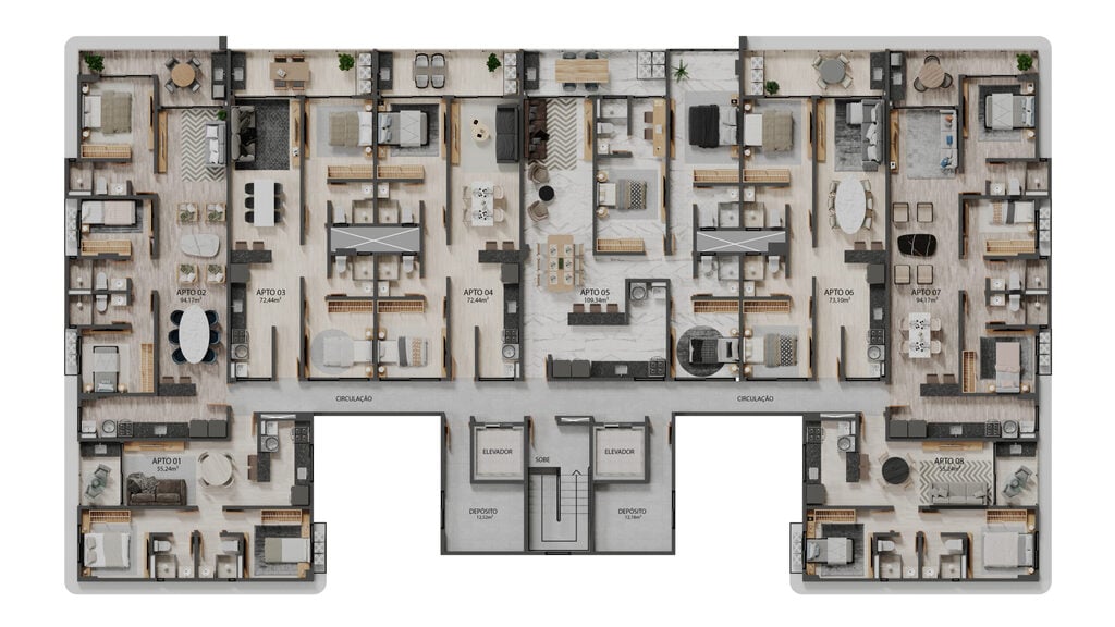 Apartamento à venda com 3 quartos, 10635m² - Foto 23