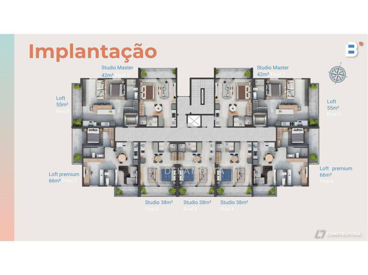 Apartamento à venda com 2 quartos, 55m² - Foto 24