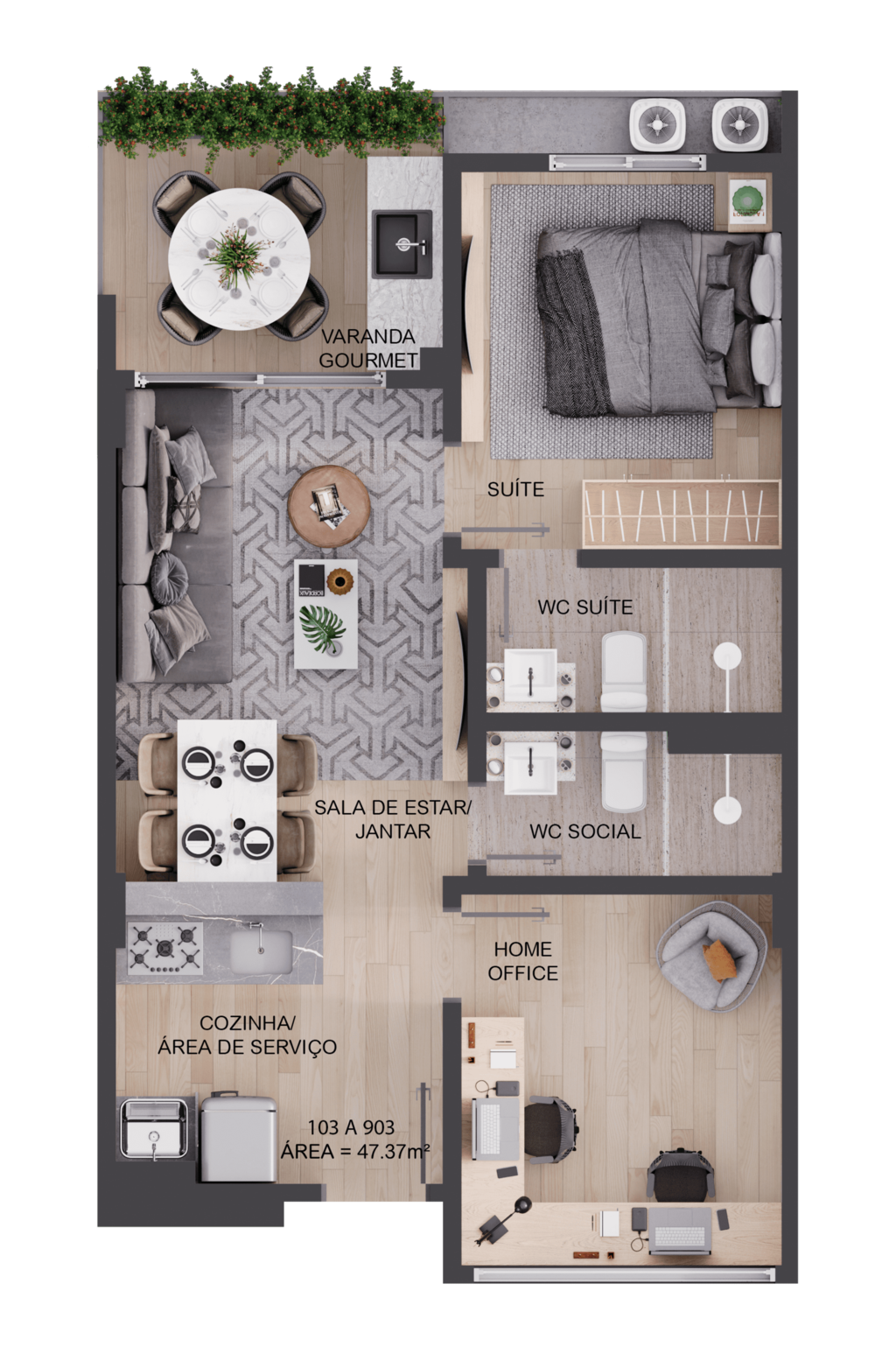 Cobertura à venda com 2 quartos, 10515m² - Foto 28