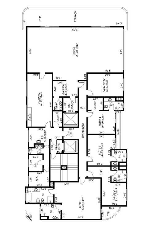 Apartamento à venda com 4 quartos, 572m² - Foto 5