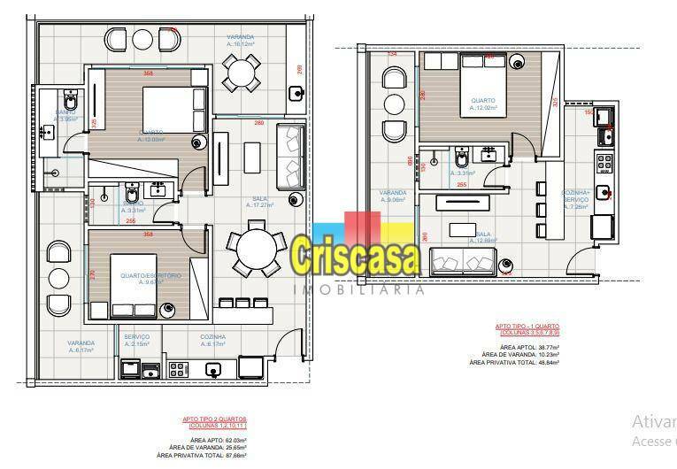 Apartamento à venda com 2 quartos, 80m² - Foto 13