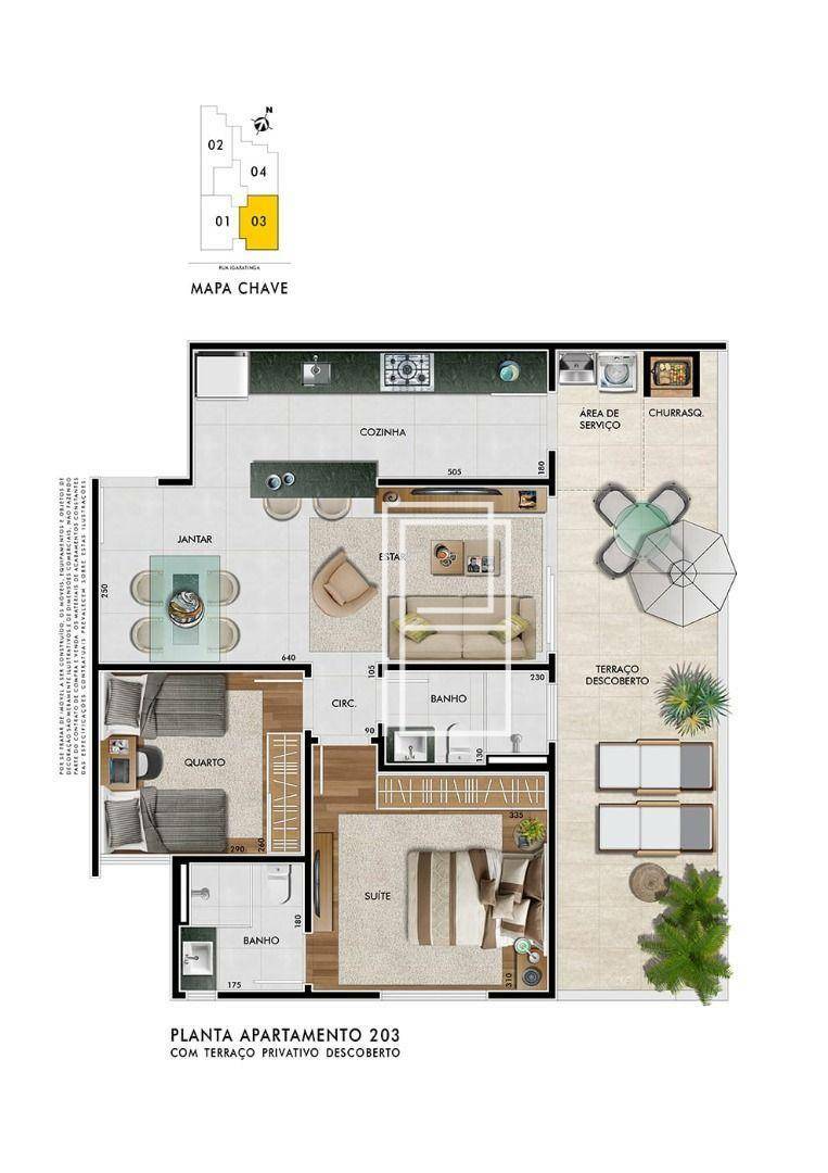 Apartamento à venda com 2 quartos, 80m² - Foto 14