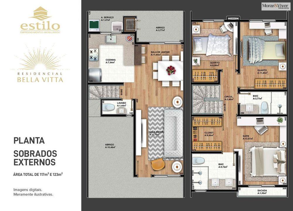 Sobrado à venda com 3 quartos, 117m² - Foto 17