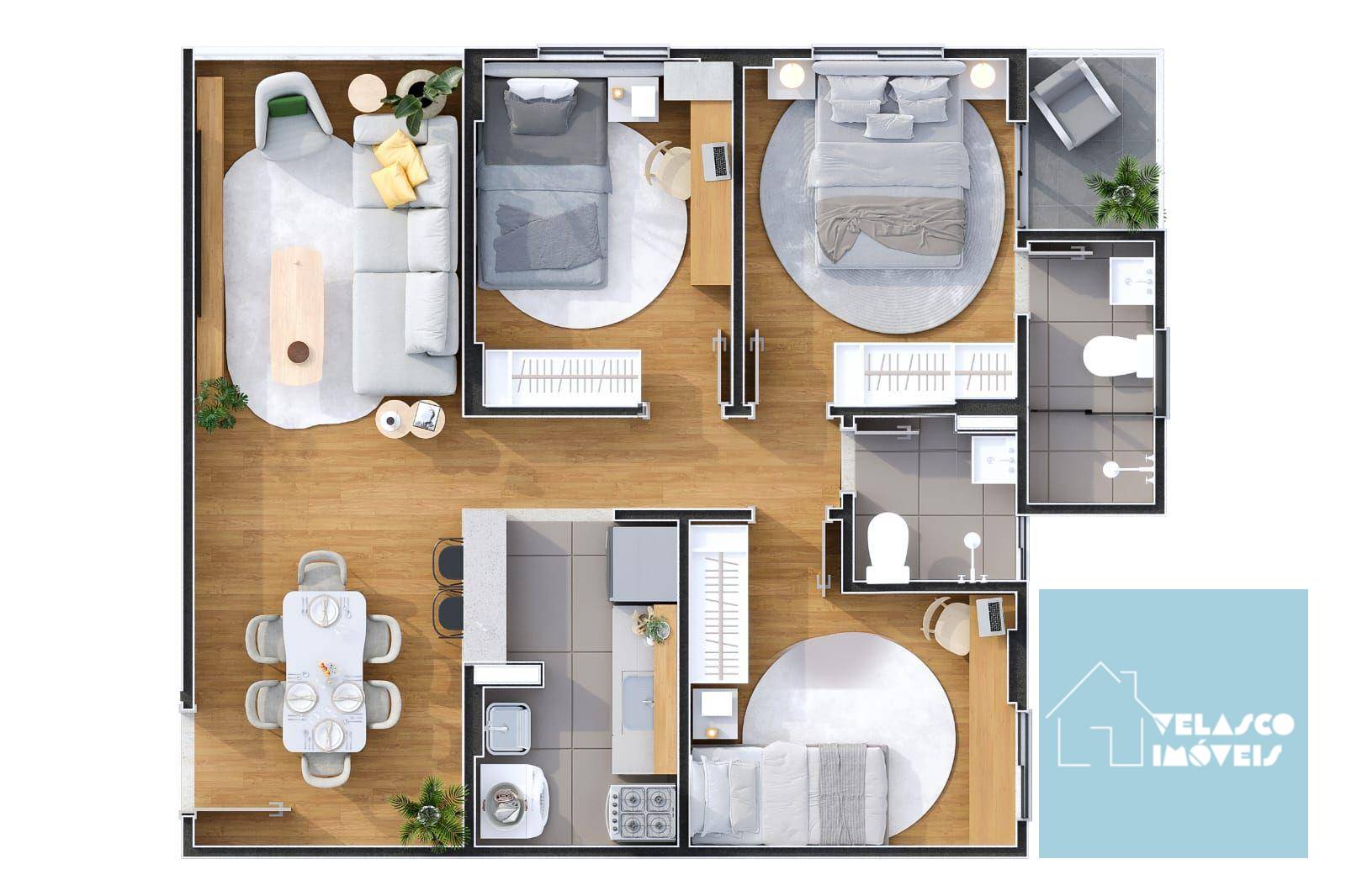 Apartamento à venda com 2 quartos, 50m² - Foto 26