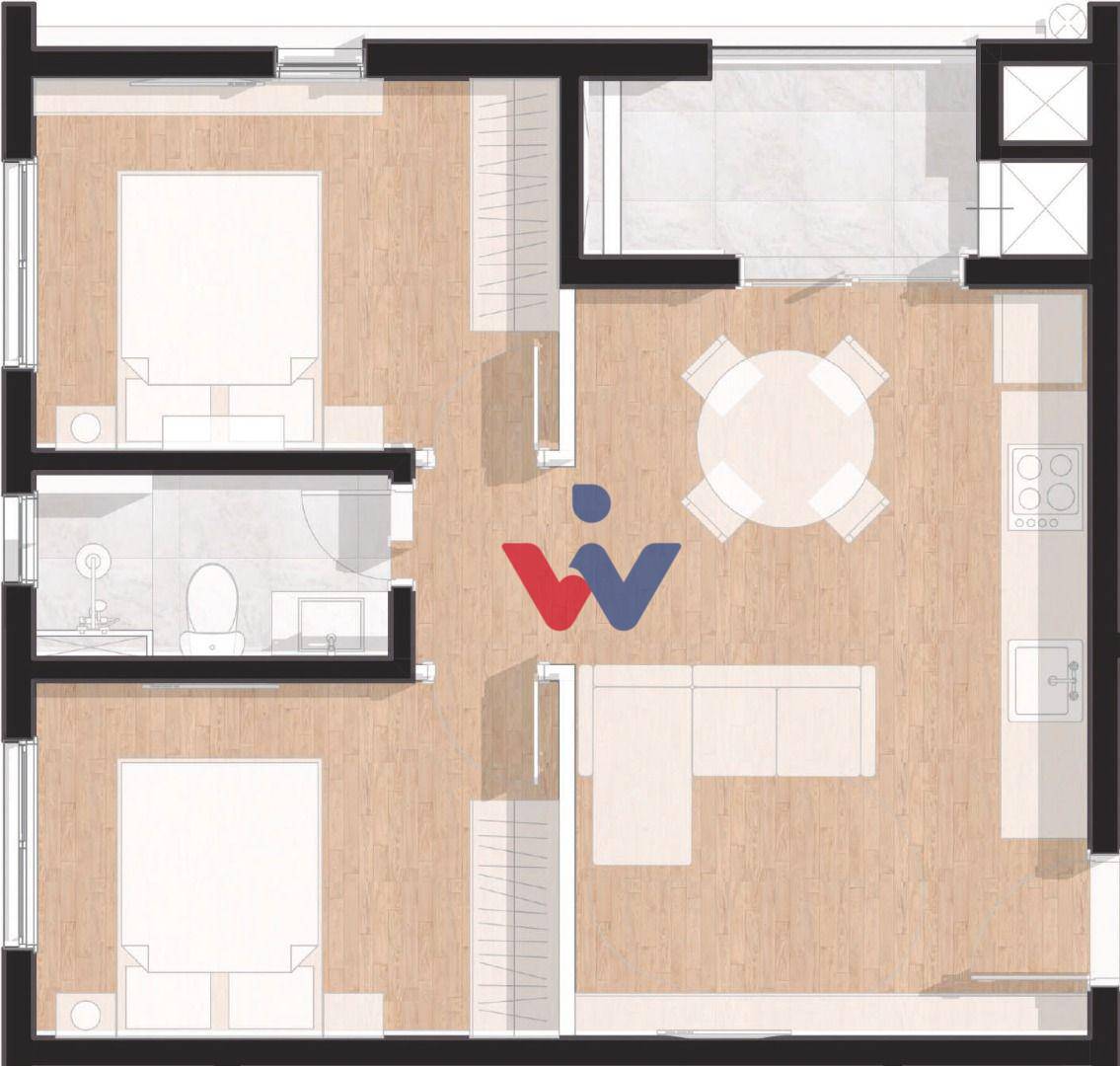 Apartamento à venda com 2 quartos, 49m² - Foto 13