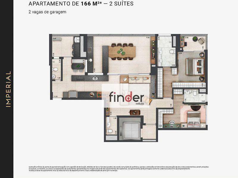 Apartamento à venda com 2 quartos, 166m² - Foto 19