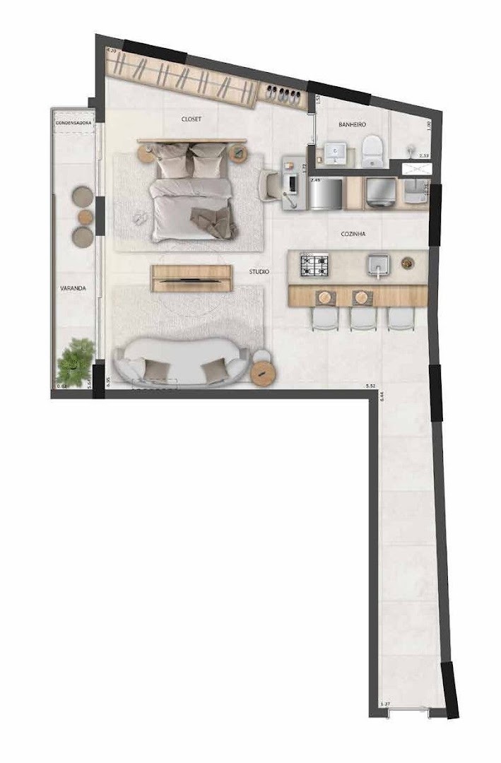 Apartamento à venda com 2 quartos, 87m² - Foto 36