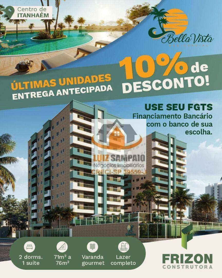 Apartamento à venda com 2 quartos, 72m² - Foto 2